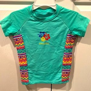 Girls Lycra Rash Guard size S 5-6
